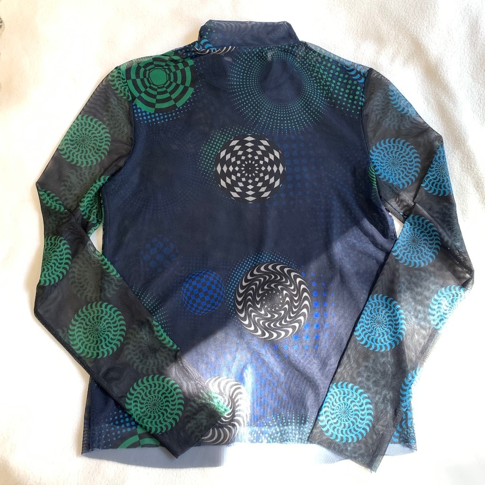 Desigual Tulle Circles Long-Sleeve - Picture 3 of 11